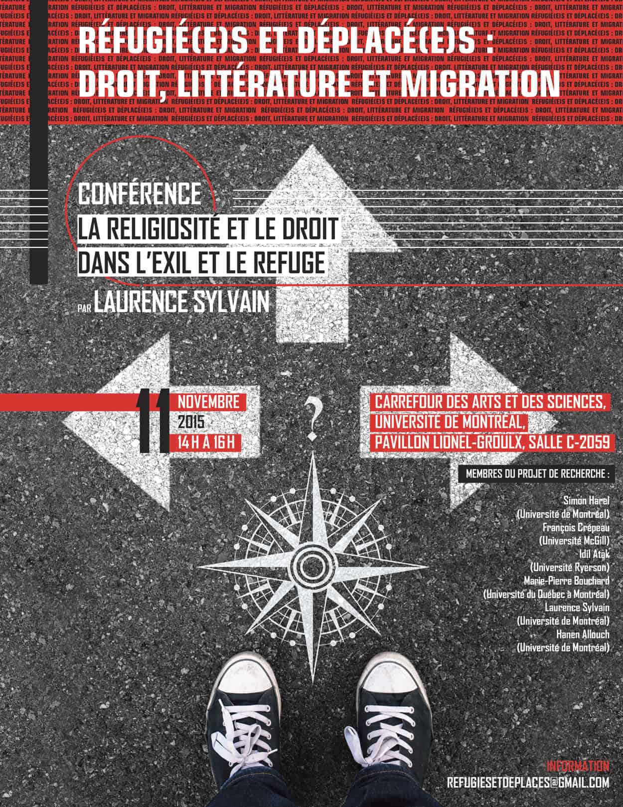 Affiche pour l'Université de Montréal.