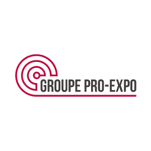 Logo Groupe Pro-expo - Par Cyan Concept