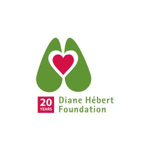 Logo Fondation Diane Hébert - Par Cyan Concept