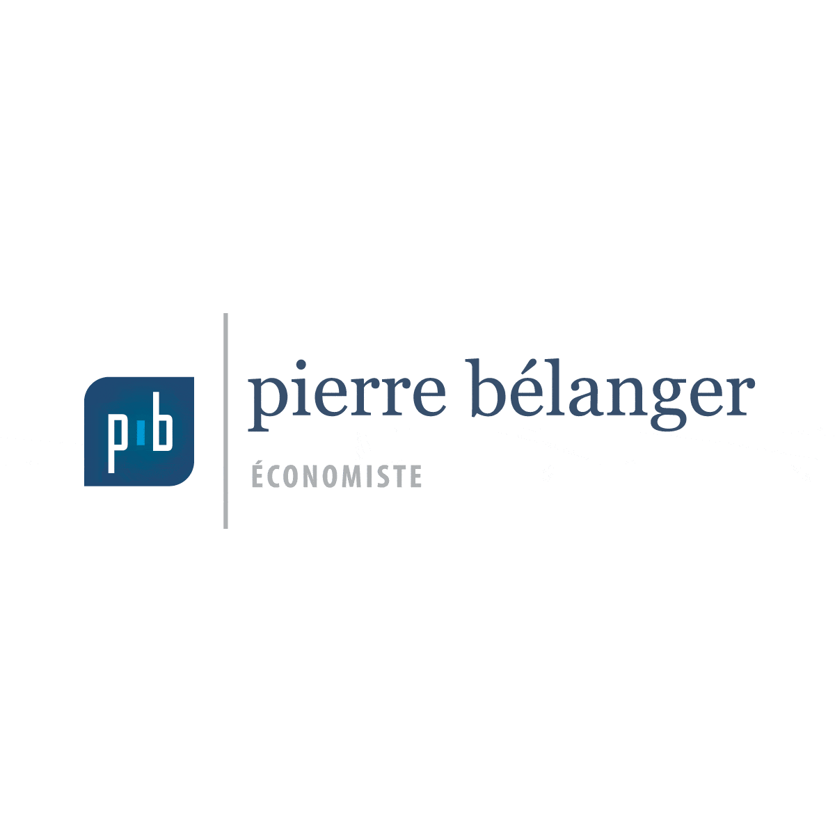Pierre Bélanger - Logo - Par Cyan Concept