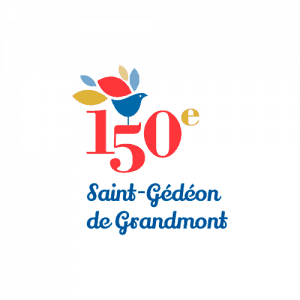 Logo 150e Saint-Gédéon de Grandmont - Par Cyan Concept