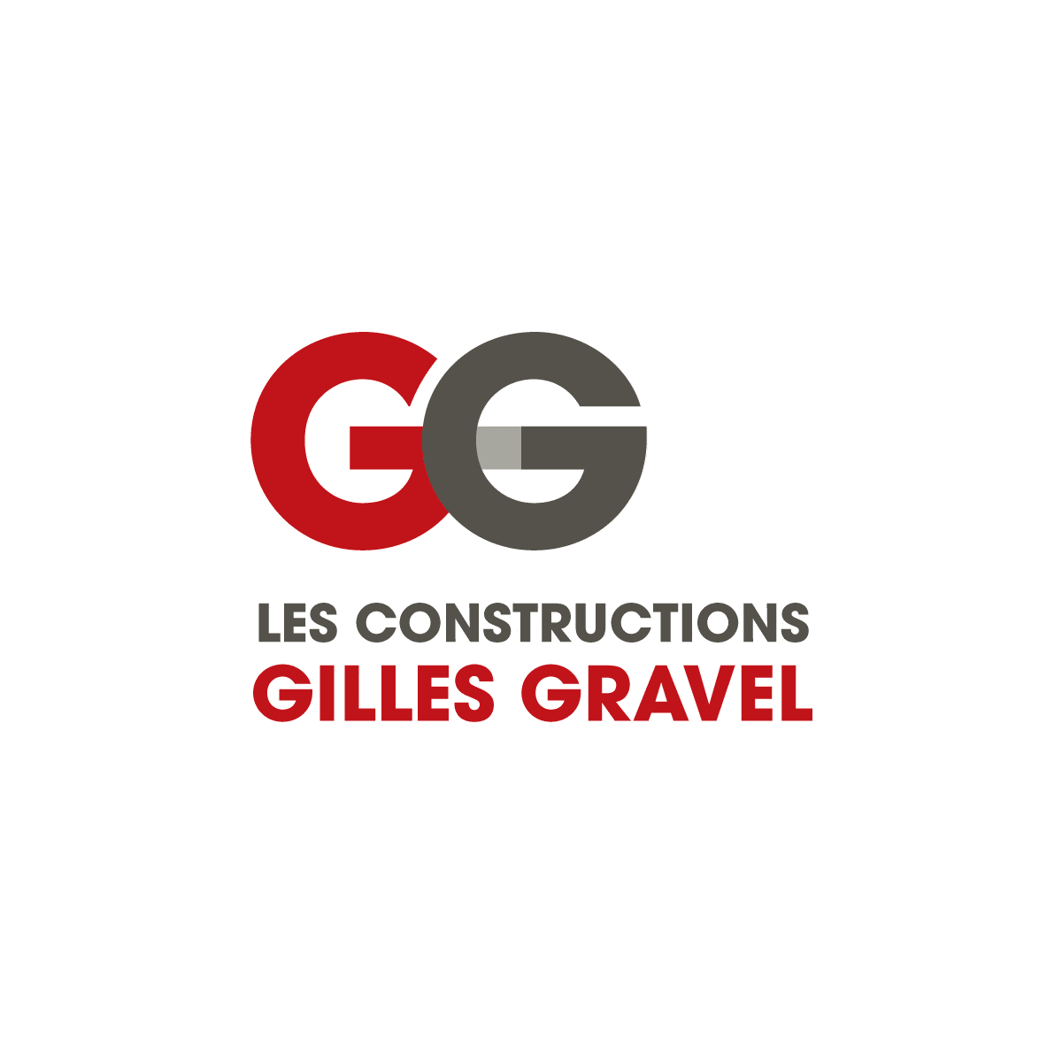 Logo Les constructions Gilles Gravel - Par Cyan Concept