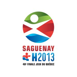 Logo Jeux du Québec 2013 - Par Cyan Concept