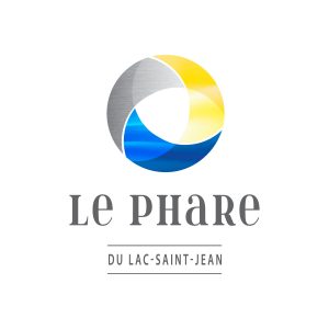 Logo Le phare du Lac-Saint-Jean - Par Cyan Concept