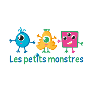 Logo Les petits monstres - Par Cyan Concept