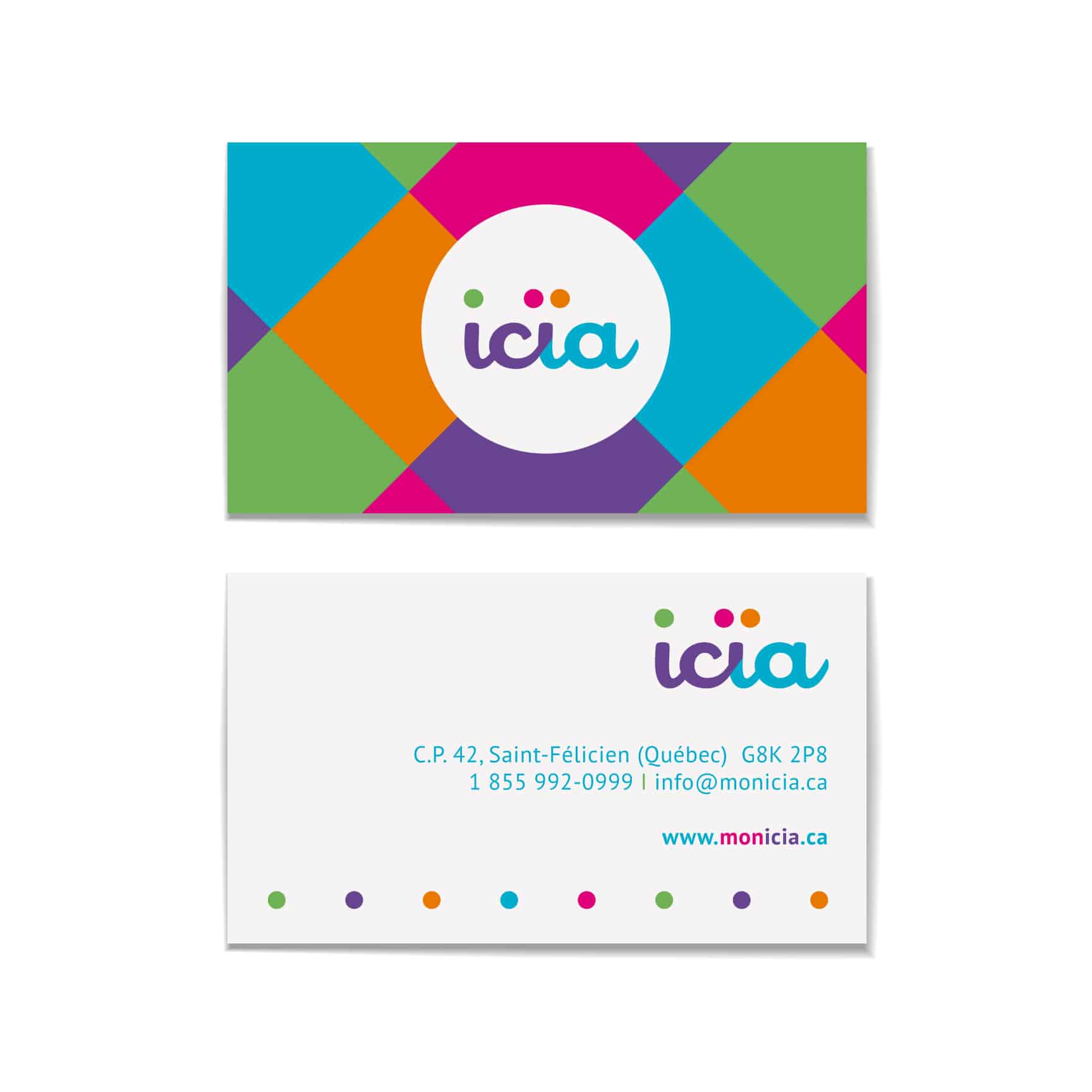 Design de la carte Icïa